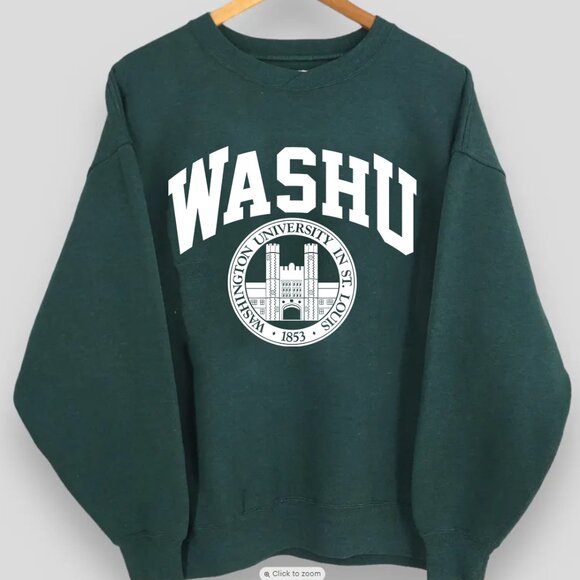 Washington University est.1853 Shirt WashU Campus Collection Shirt - Picture 2 of 2